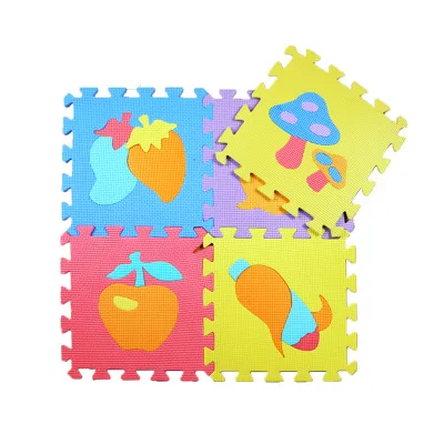 10 PCS animal Number Pattern Foam Play Puzzle activity Kids Mat Mats Rug Joint Indoor baby Split Soft Puzzle Carpet