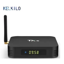 New Android 9.0 TX6 TV Box Allwinner H6 4GB RAM 32GB/64GB ROM WIFI Bluetooth 4K Media Player Smart Tv Box 2.4G 5G Wifi HDMI 2.0