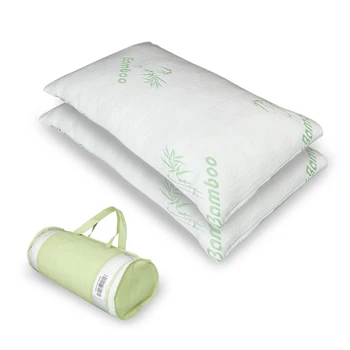

Premium Firm Hypoallergenic Bamboo Fiber Memory Foam Pillow King