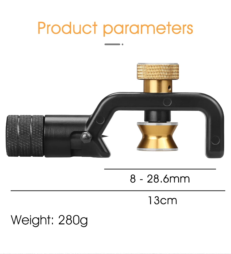 Outil à dénuder pour câble blindé, 8 à 30 mm, pince à dénuder transversale pour fibre optique, couteau à dénuder blindé pour câble coaxial à mi-envergure pour coupe verticale