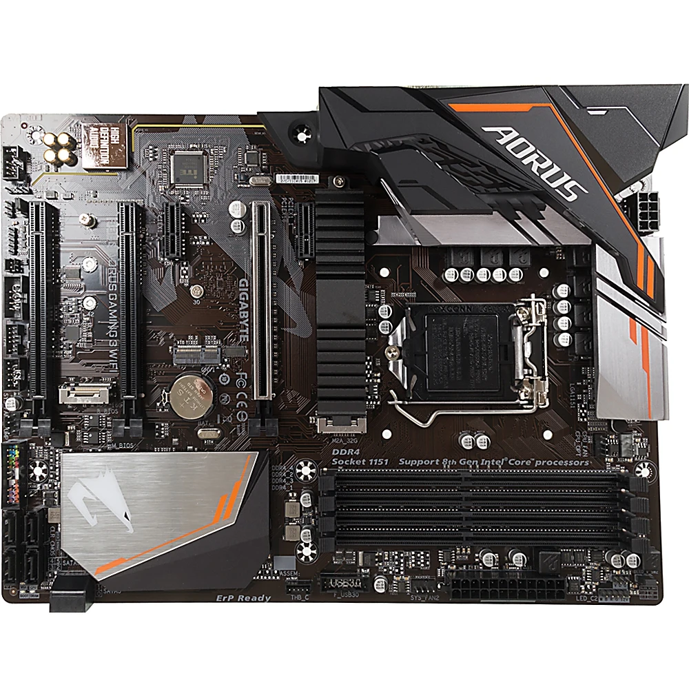 Материнская плата Gigabyte B360 AORUS GAMING 3 WIFI Soc-1151v2 Intel B360 4xDDR4 ATX AC`97 8ch(7.1