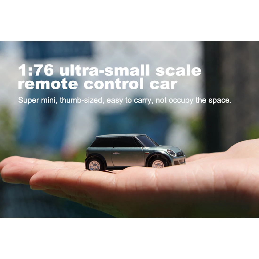 

Turbo Racing 2.4Ghz 1:76 Full-scale Electric Remote Control Car Desktop Mini RC Car Toy with P31 Remote Control As Model Decor