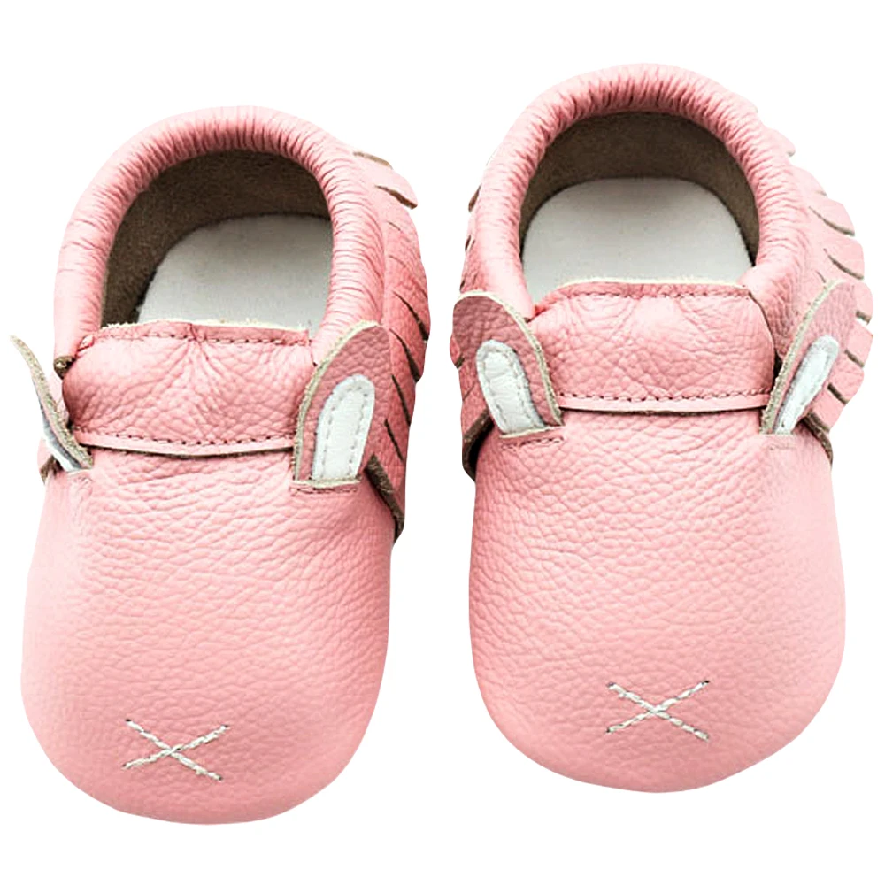 Baby Genuine Cow Leather Shoes, Soft Sole,