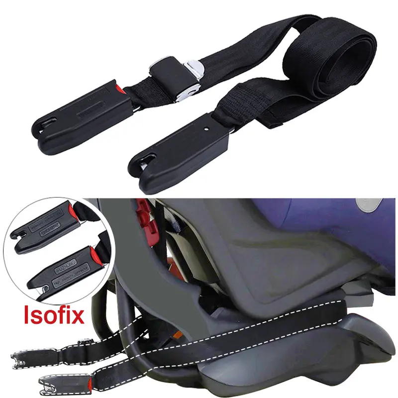 Универсальный Isofix безопасный ремень безопасности для детей Детский
