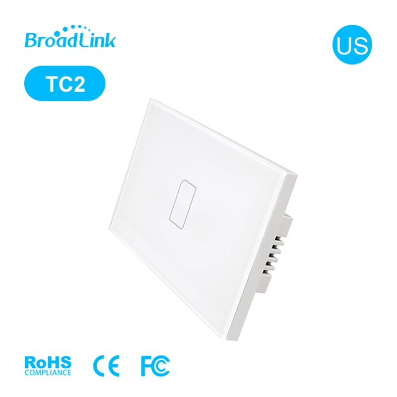 BroadLink US TC2 123 банды 110~ 150 в 433 МГц Wifi выключатель света беспроводной сенсорный экран дистанционное управление IOS смартфон на базе Android дома