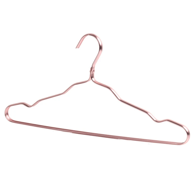 

Rose Metal Clothes Shirt Hanger with Groove, Adult Clothes Hanger Non-Slip Clothing Support, Suit Hanger (30 / Batch)
