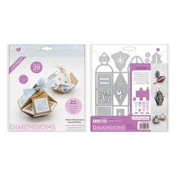 

Metal Cutting Dies Wonderland Small Gift Box 2019 Crafts Stencil For DIY Scrapbooking Paper/photo Cards Embossing Die