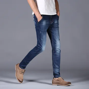 

The new 2019 men cowboy feet pants youth cultivate one's morality cowboy pants