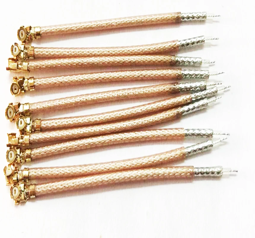 Соединитель адаптера IPX U.FL IPEX с одной головкой разъем RG178 Pigtail Jumper Cable 50 Ом 5 см 10 15 20
