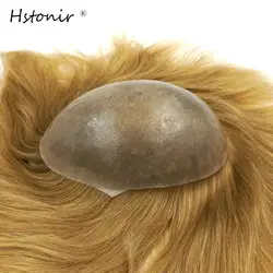 Hstonir женские короткие волосы шт человеческие европейские волосы remy парик инъекции ПУ кожи Toupet Топ кусок стилей H076
