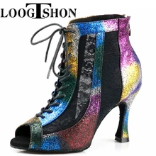 Loogtshon 2021 New style latin dance shoes dance shoes for women latin dance boots sansha shoes Jazz shoe salsa dance shoes
