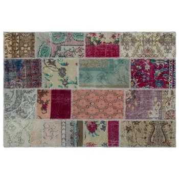 

Handmade Natural Vintage Patchwork Area Rug 120x180 Cm-3'11''X5'11''
