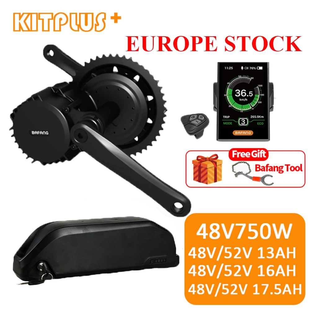48v 750w Bafang Bbs02b Mid Drive Ebike 
