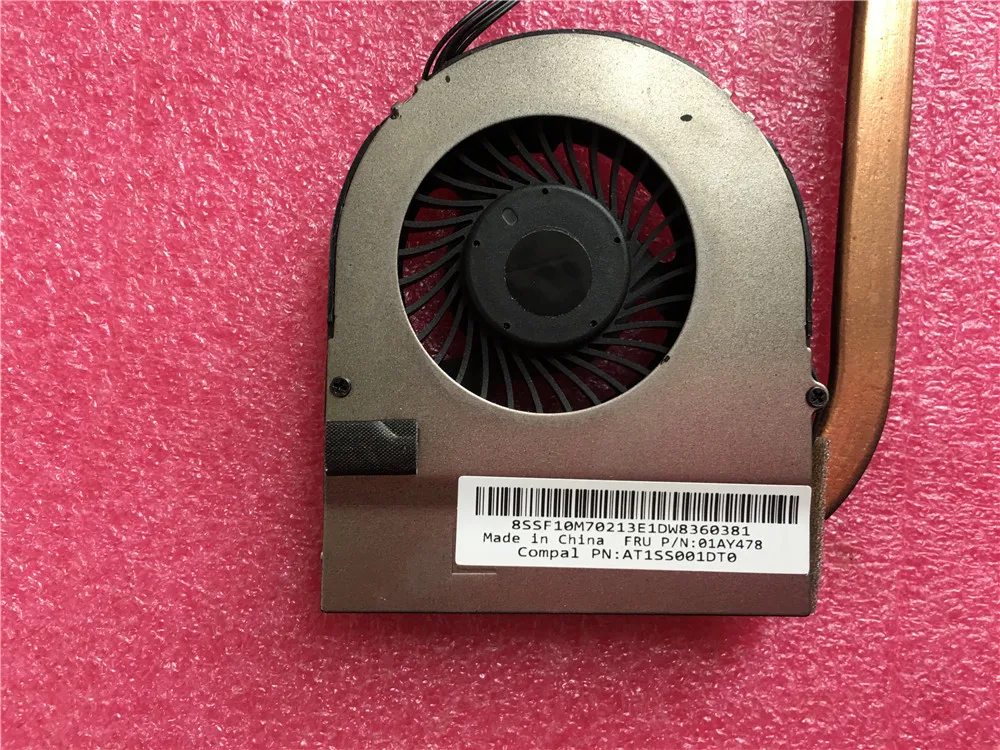 Original Portátil para Lenovo Thinkpad L570 Cpu Conjunto do Dissipador de Calor Ventilador Refrigeração Radiador Cooler 01ay478 01ay479 Novo e - Imagem 2