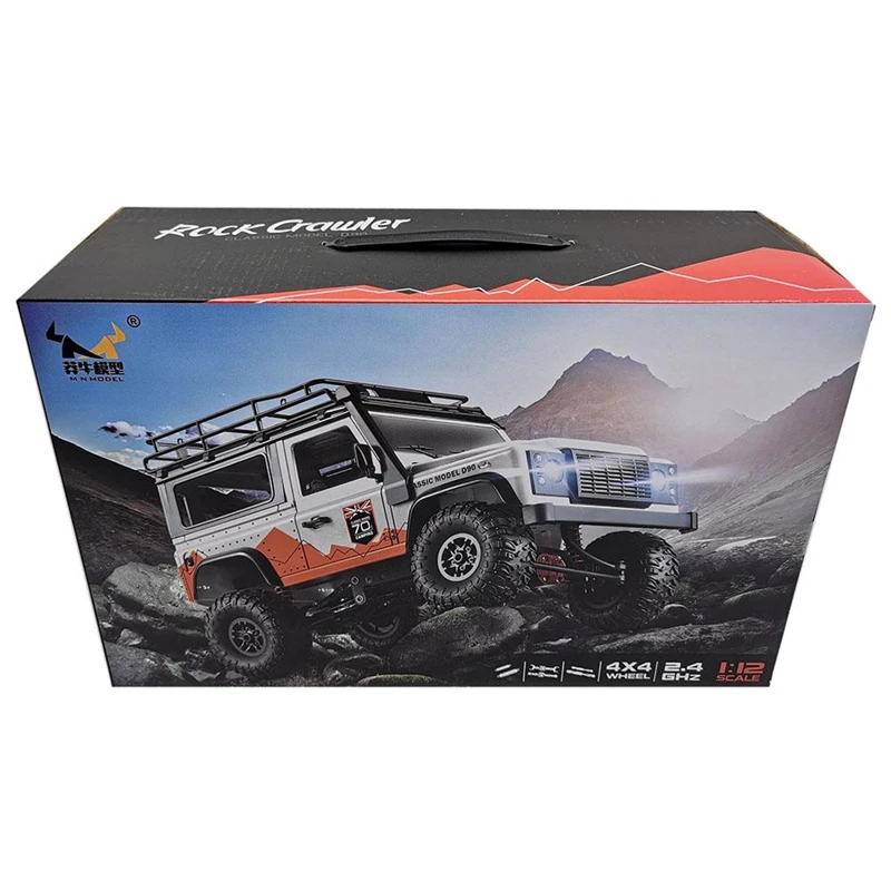 Wecute MN 99S 1:12 2 4G 4WD RC автомобиль с поворотным сигналом светодиодный светильник