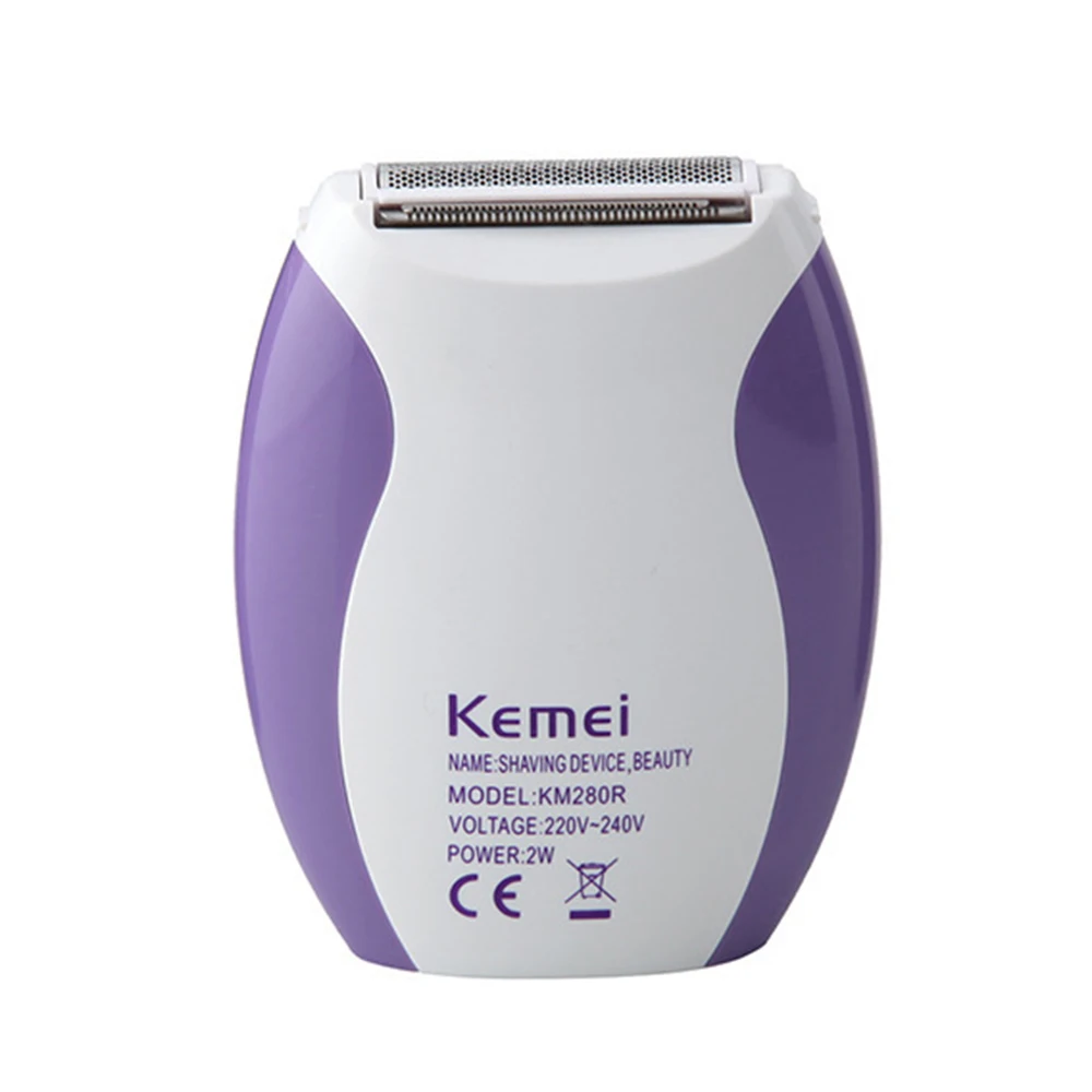 Kemei KM280R станок для бритья для женщин электрический женский эпилятор