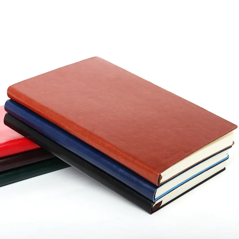 

Notebook leather notebook stationery notebook notebook soft copy customized diary business office creative paperback A5