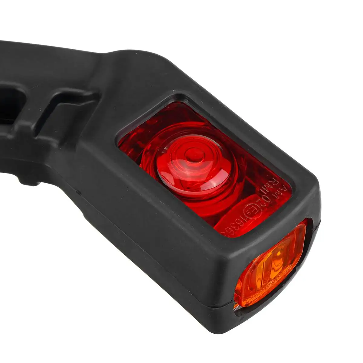 Pair 10-30V Trailer Truck LED Side Marker Light Turn Signal Indicator Stop Lamp For RV Lorry Caravan