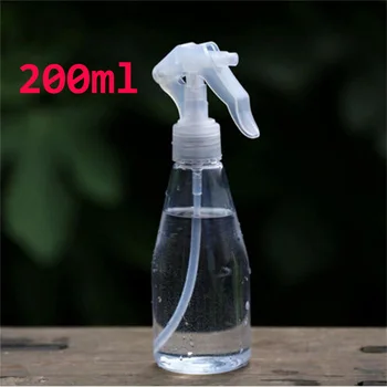 

200ML Portable Plastic Spray Bottle Transparent Makeup Moisture Atomizer Pot Fine Mist Sprayer Bottles Hair Hairdressing Tools
