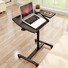 Простой стол для ноутбука бытовой маленькийй столик для кровати прикроватный обучающий Настольный вертикальный стол для ноутбука Органайзер