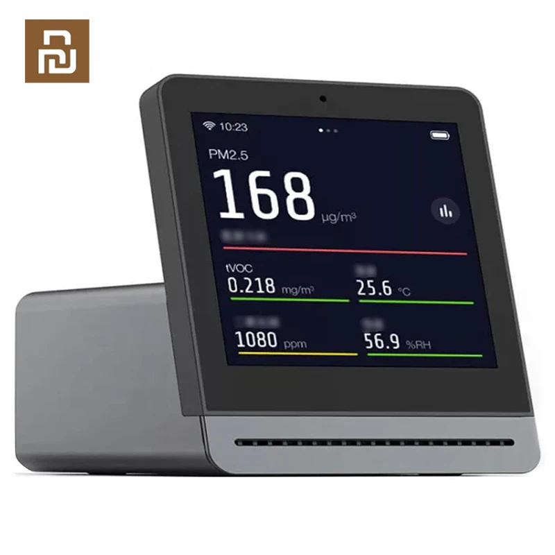 Датчик воздуха YOUPIN Clear Grass Air Detector анализатор с сенсорным IPS экраном 3 1 дюйма для