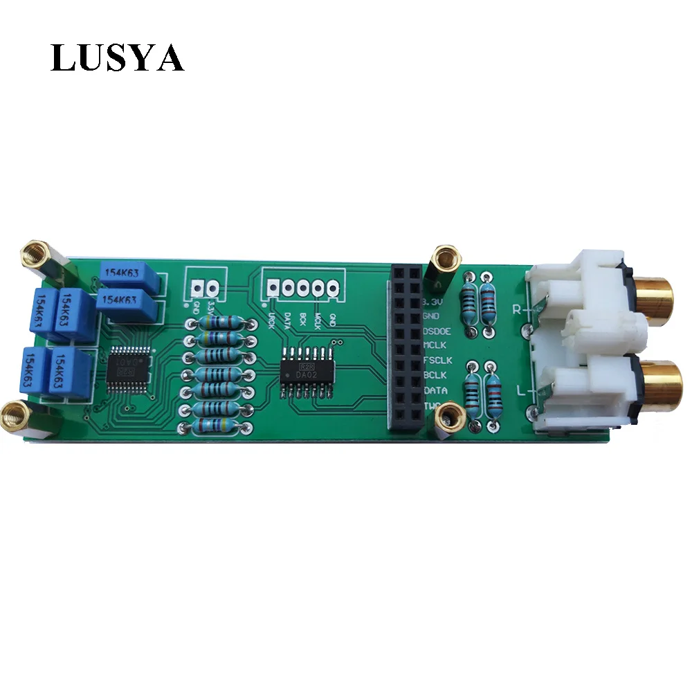Lusya R2R декодер плата для итальянской XMOS usb карты T1134