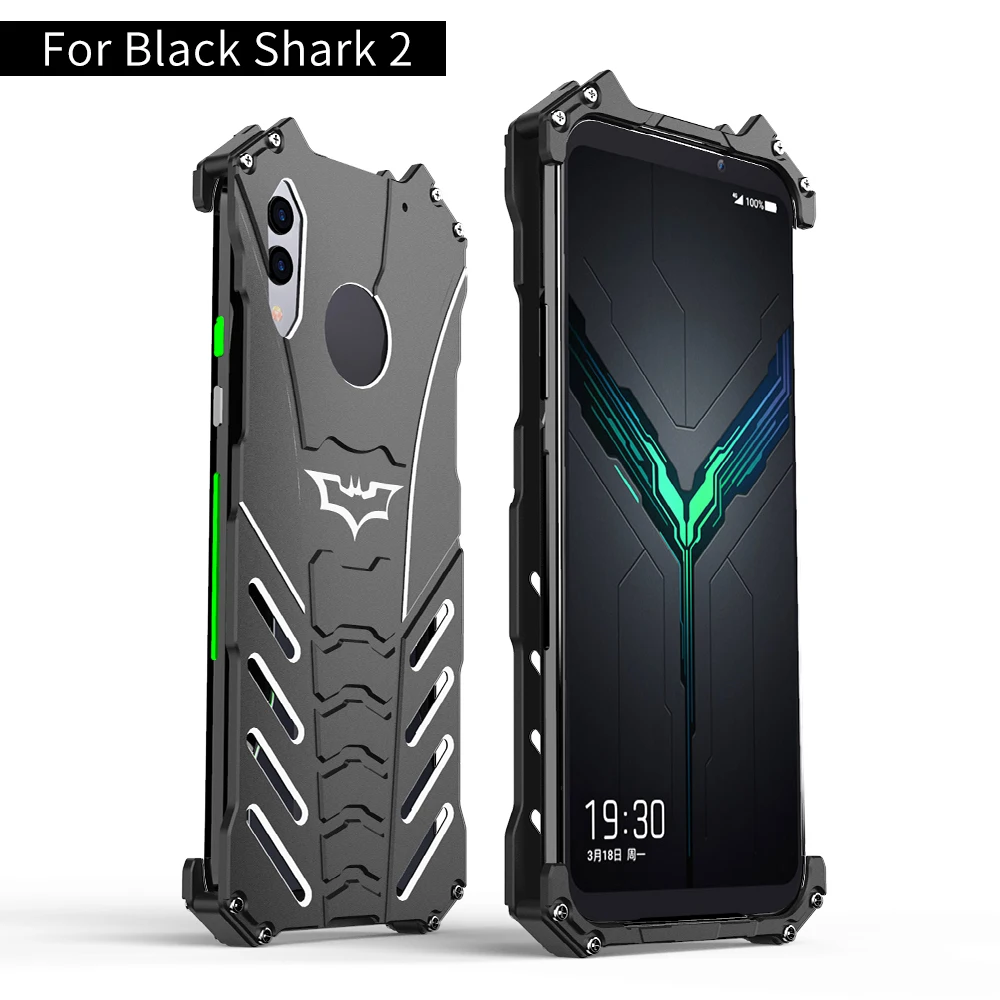 For Xiaomi Black Shark 2 Pro Case R-JUST Batman Luxury Aluminium Metal Case For Black Shark 2 Phone Cover Coque BlackShark 2 pro For Xiaomi Black Shark 2 Pro Case R-JUST Batman Luxury Aluminium Metal Case For Black Shark 2 Phone Cover Coque BlackShark 2 pro