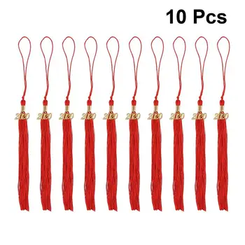 

Graduation Tassel 10pcs 2020 Academic Graduation Hat Tassel Graduation Season Doctor Cap Tassel Honor Tassel Decorative