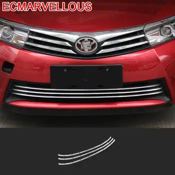 

Auto Grille Front Rear Fog Lamp Automobile Decorative Modified Car Styling Accessory Accessories 14 15 16 17 FOR Toyota Corolla