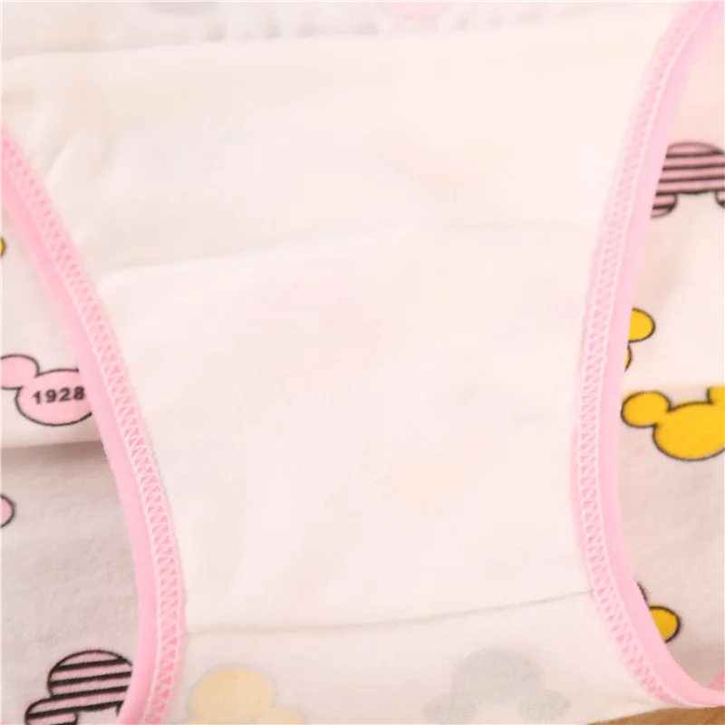 Детское нижнее белье Calcinha Infantil, 6 шт., нижнее белье для девочек хлопковые трусы с рисунками, трусы для молодых студентов, штаны, Лидер продаж