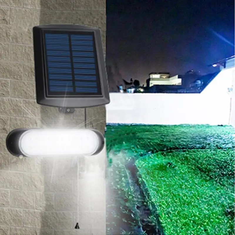 

Waterproof IPX4 LED Solar Split Wall Lamp Garden Street Outdoor LIght Bulbs