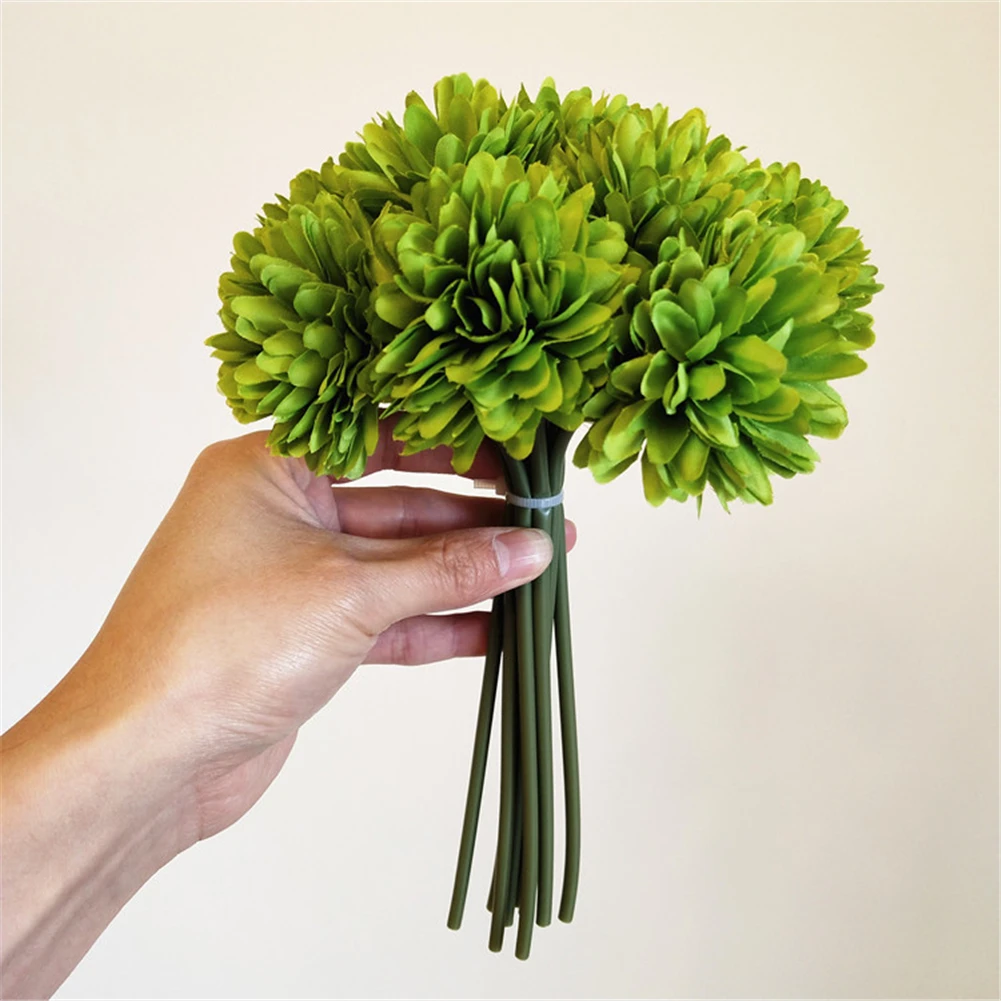 11 головок искусственные цветы цветочные украшения Свадебный букет невесты