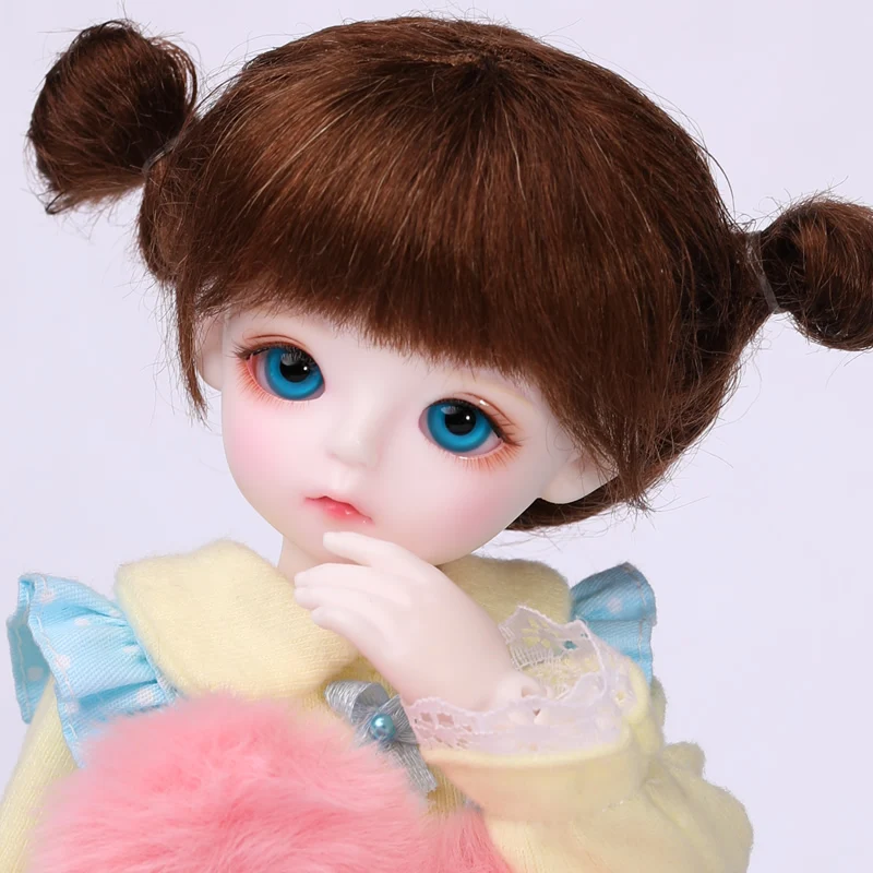 1/6 масштаб BJD Кукла Милый ребенок девочка BJD/SD смола фигурка кукла DIY модель игрушка подарок. Полный набор с одеждой, обувью, париком A0107LinaCream YOSD