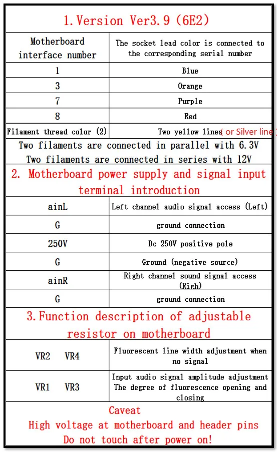 GHXAMP 6E2 cat eye tube indicator driver board kit Dual Channel fluorescent level indicator drive amplifier DIY modification
