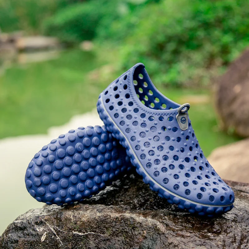 

2017 Outdoor Summer Breathable Beach MEN'S Sandals Shui-lu Amphibious Porous Shoes