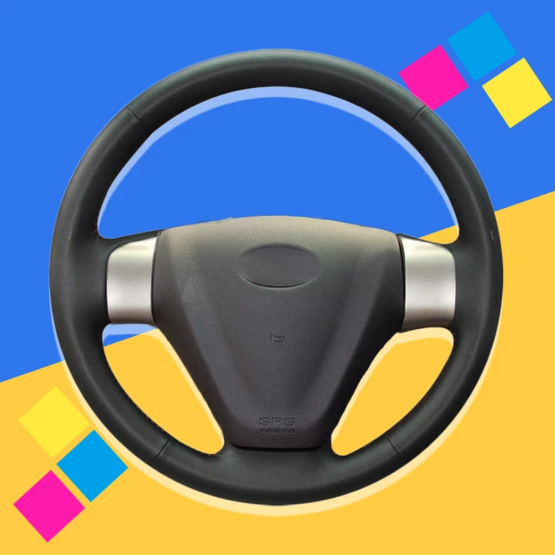 Оплетка на руль для Kia Rio Rio5 2006 2009 Hyundai Accent 2011 Getz 2005 2011|Чехлы руль| |
