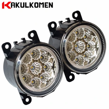 

Car Styling Front Bumper Fog Light For Opel Meriva OPC 2003-2009 Super Bright LED Fog Lamp 90mm Round Lights 12V 9W 6000K White