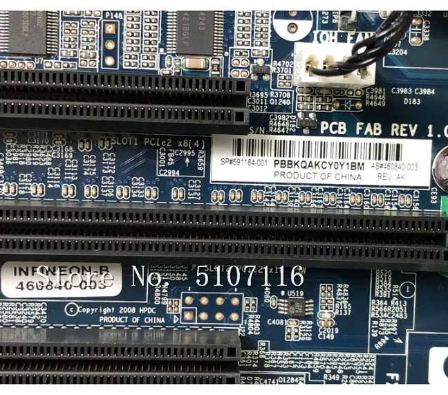 Высококачественная настольная материнская плата для рабочей станции Z600 LGA1366 460840-003 591184-001 аккумулятор большой емкости будет испытания перед отправкой