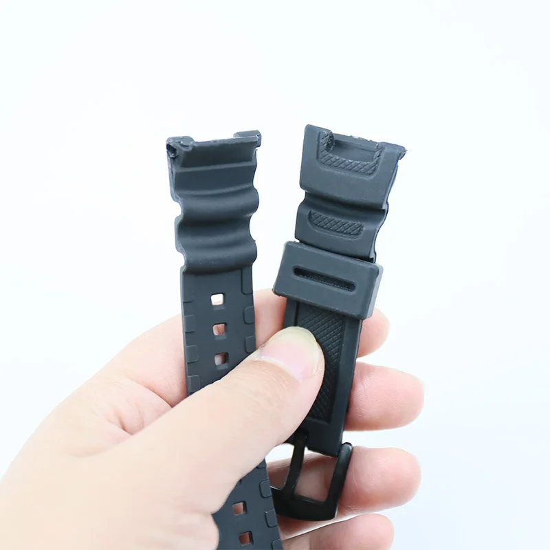 Аксессуары для часов, водонепроницаемый резиновый ремешок, Пряжка для Casio, полимерная серия, ремешок SGW-100, спортивные часы, мужской силиконовый ремешок