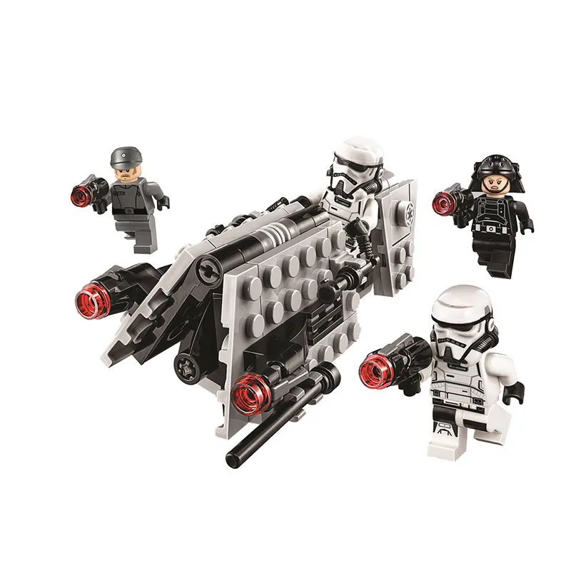 

Bela 10909 Star Wars Imperial Patrol Recruitment Officer Figure Blocks Construction Building Bricks Gift Toys For Children