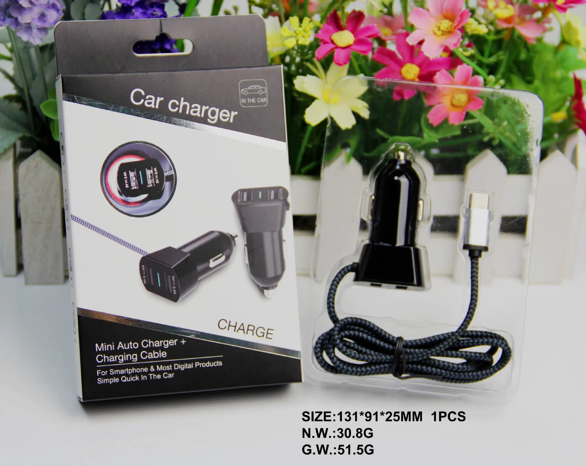Автомобильное зарядное устройство, двойной USB4.8A автомобильное зарядное устройство, зарядник телефона для автомобиля, Android быстрая зарядка, напрямую от производителя продажи