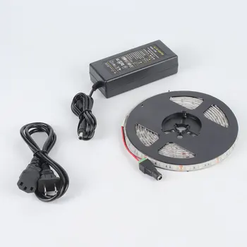

5M Waterproof LED Grow Strip Lights 5050 SMD Red Blue Growing Lamp for Aquarium Greenhouse Hydroponic Plants Flowers