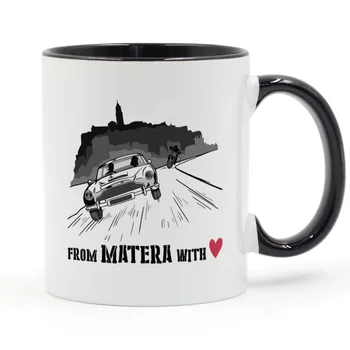 

From Matera with Love Coffee Mug Ceramic Cup Gifts 11oz
