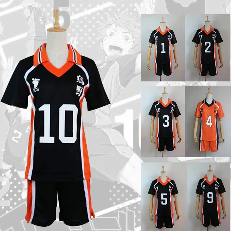 Школьная форма Haikyuu Karasuno Syouyou Hinata Shoyo Kageyama Tobio костюм для косплея волейбольная