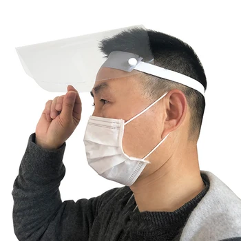 

Full Face Covering Dust-proof Clear Safety Shield Tool Cover Glasses Eye Protect Eco-friendly PET Protective Cover