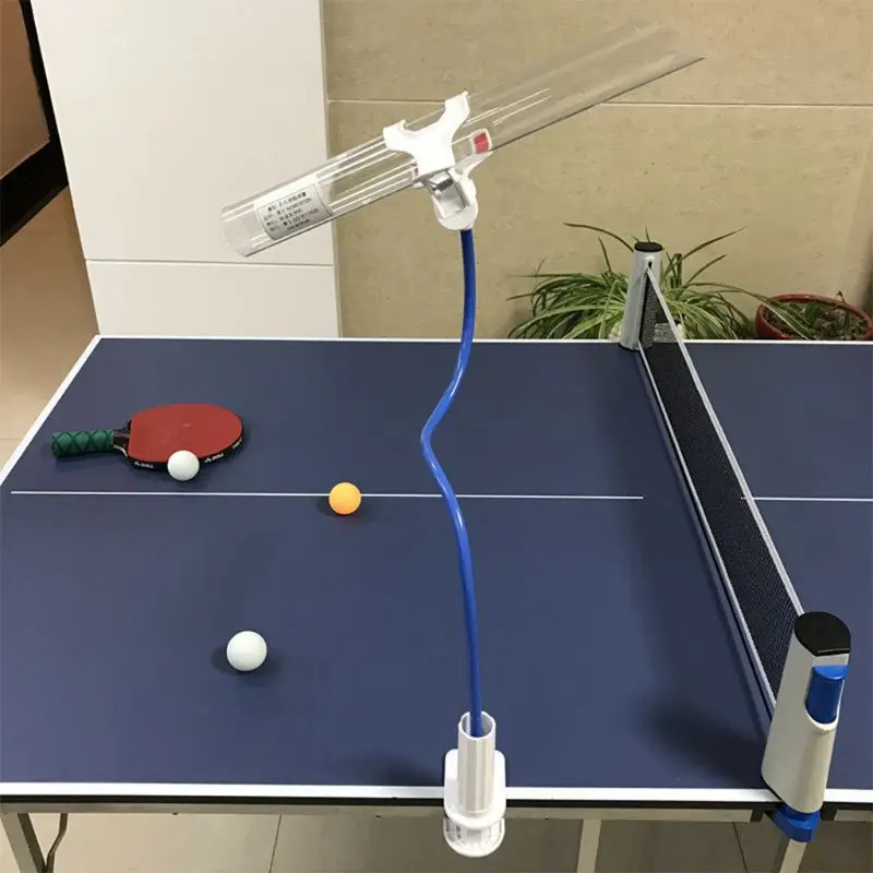 Billige Tabelle Tennis Training Maschine Roboter Ping Pong Ball Übung Maschine Praxis Werkzeug Selbststudium Hilfe