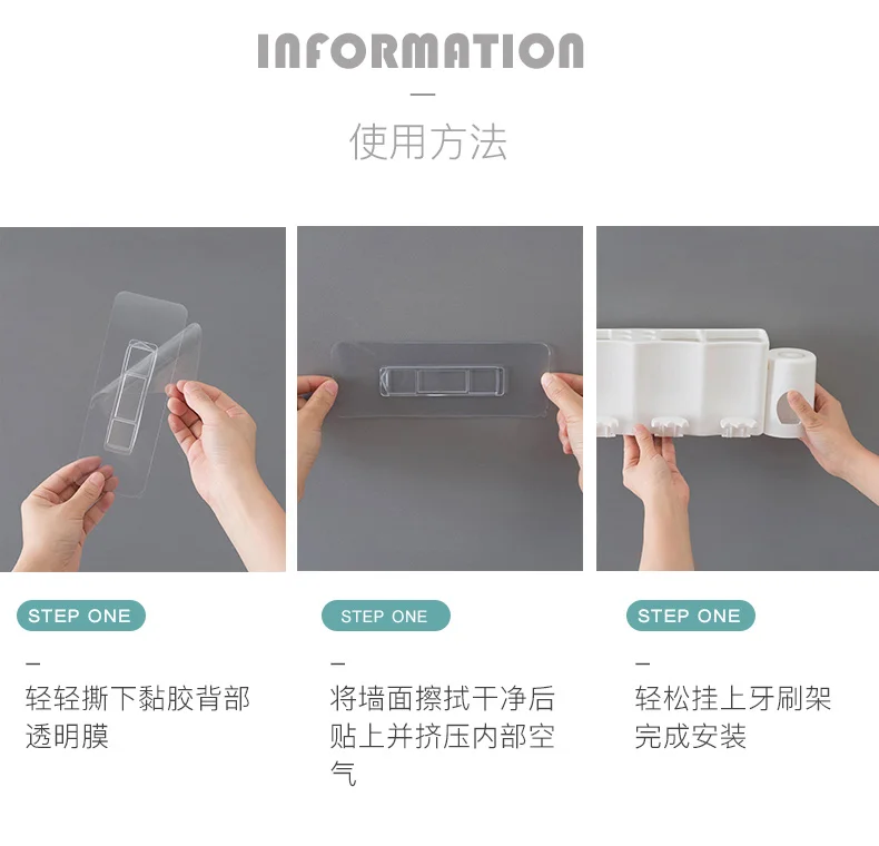 Перфорация- зубная щетка на подставке, toothjar чашка-держатель, стерилизатор, туалет, Настенный монтажный всасывательный настенная чашка для полоскания рта
