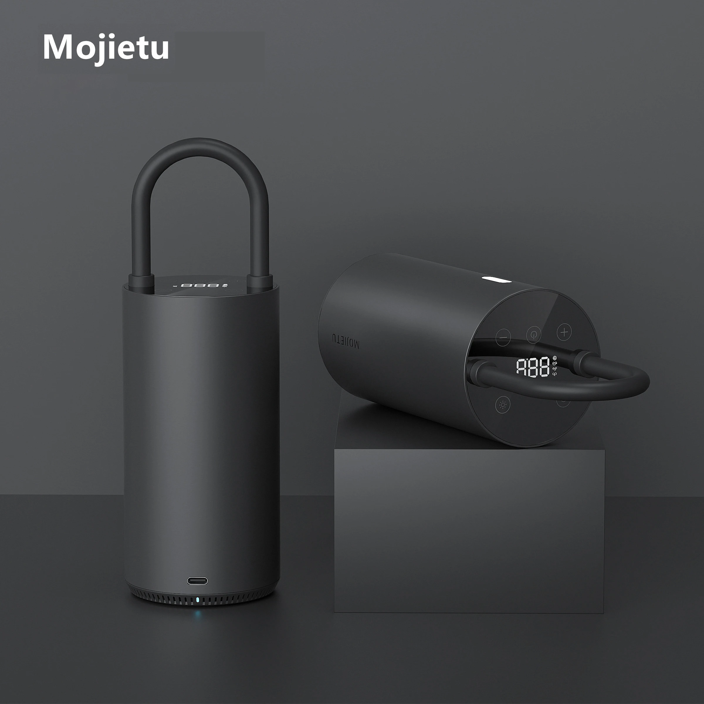  Новинка 2020, портативный умный цифровой датчик давления в шинах Roidmi Mojietu, электрический насос для велосипеда, мотоцикла, автомобиля, фут…