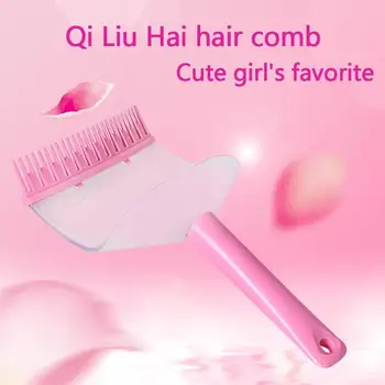 

2 In 1 Hair Cutting Clippers Trimmer Supporter Hair Trimmer Fringe Cut Tool Diy Hairstyle Bangs Comb Hair Cutting For Women New