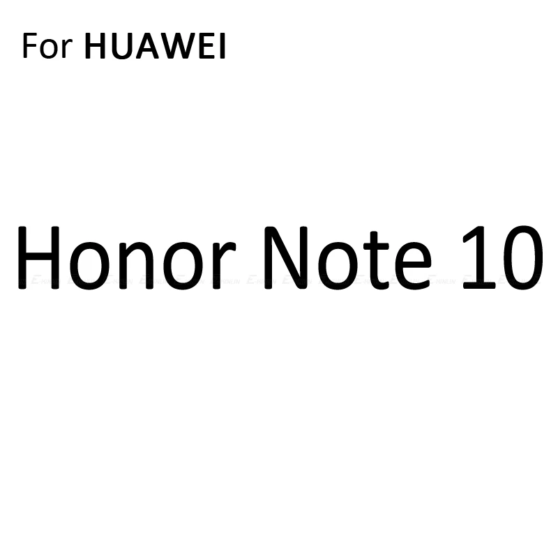 3D углеродное волокно задняя крышка Защитная пленка для экрана для HuaWei Honor Note 10i 20i 20S View 30 20 10 Pro Lite V9 Play не стекло - Цвет: For Honor Note 10
